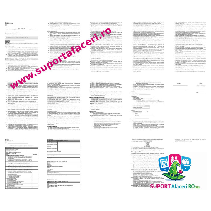 Fișa postului Taxator – model editabil DOC