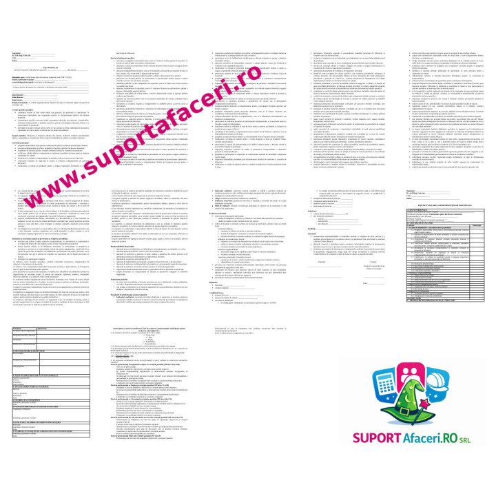 Fișa postului Confecționer plăci din diverse materiale – model editabil DOC