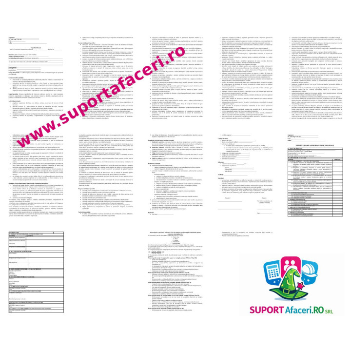 Fișa postului Lăcuitor lemn – model editabil DOC