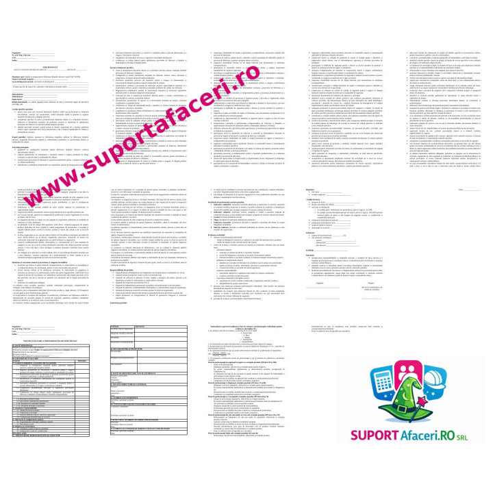 Fișa postului Reglor la mașini pentru fabricarea lămpilor electrice – model editabil DOC