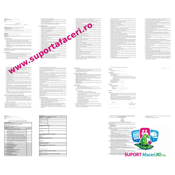 Fișa postului Operator extracție țiței în subteran – model editabil DOC