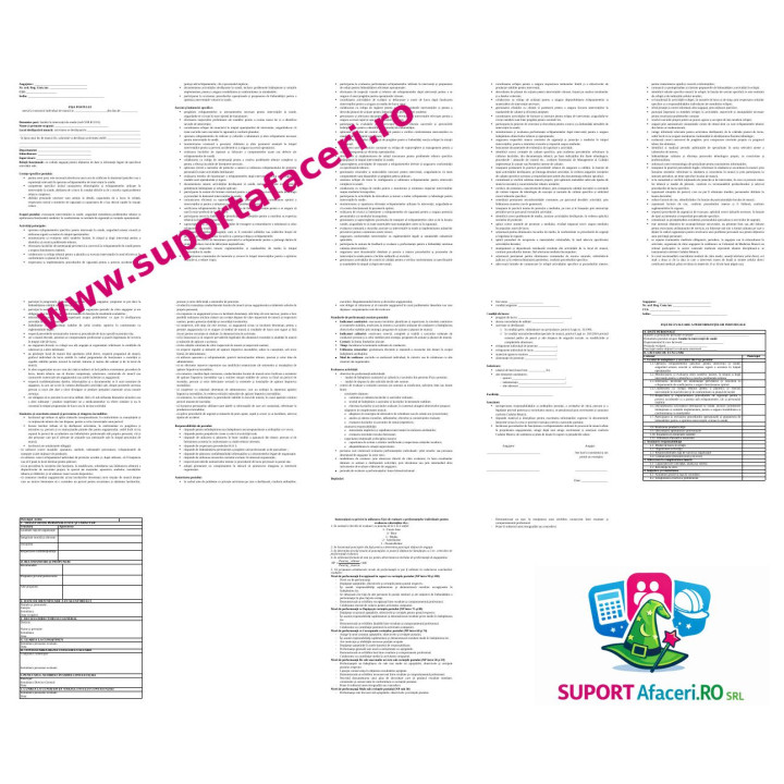 Fișa postului Sondor la intervenții de sonde – model editabil DOC
