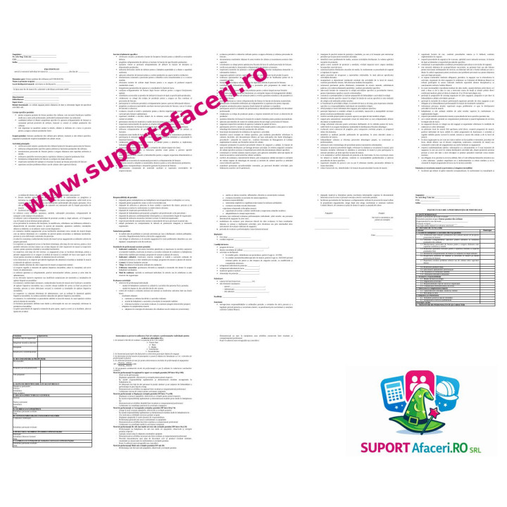 Fișa postului Finisor produse din cărbune – model editabil DOC