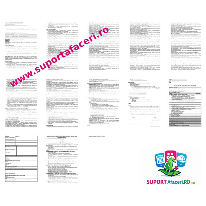 Fișa postului Stivuitorist portuar – model editabil DOC