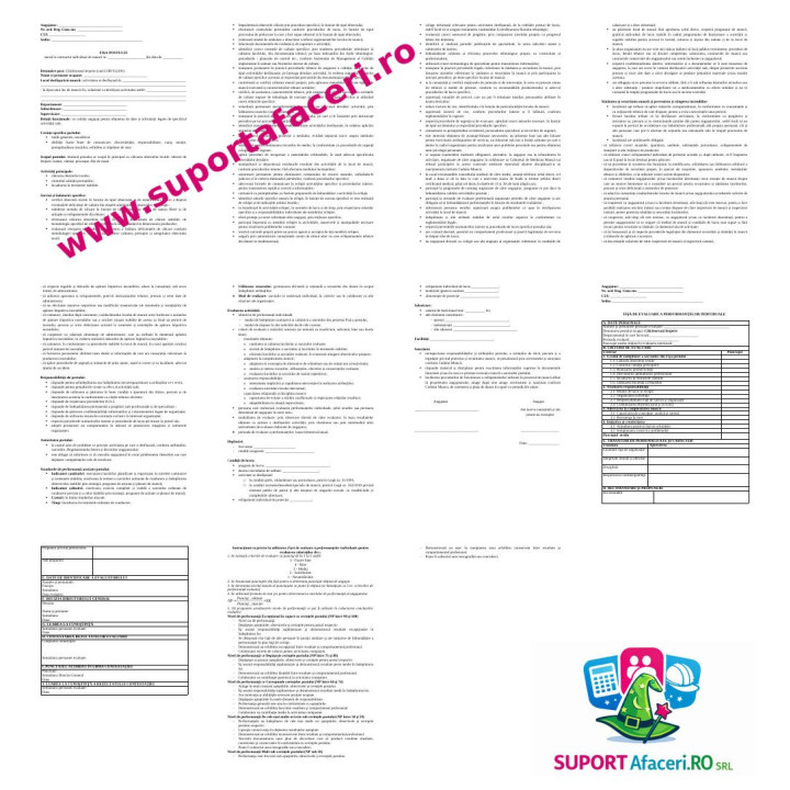 Fișa postului Călcătoreasă lenjerie – model editabil DOC