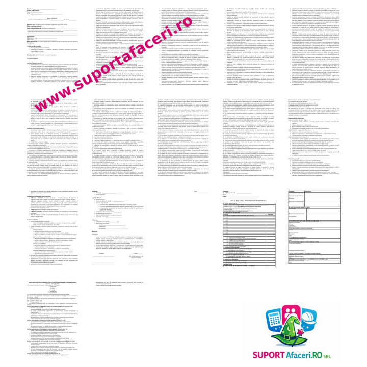 Fișa postului Președinte asociație națională cooperatistă – model editabil DOC