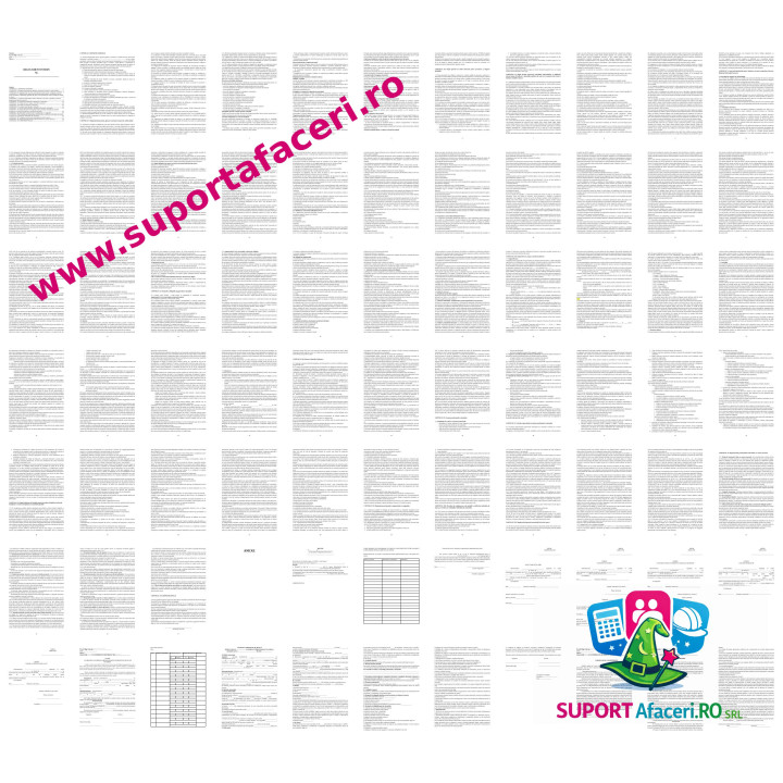 Regulament intern Alte activităţi de servicii-suport pentru întreprinderi n.c.a. cod CAEN 8299