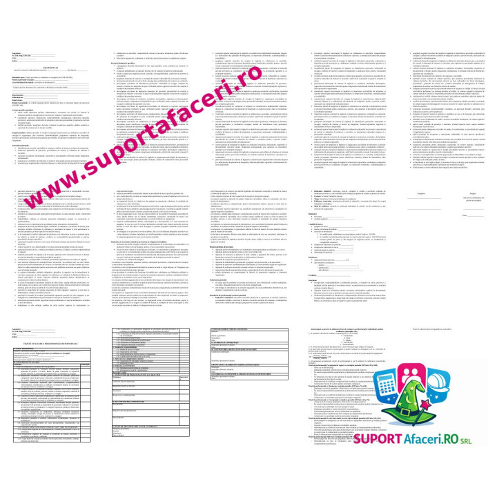 Fișa postului Expert prevenire și combatere a corupției – model editabil DOC