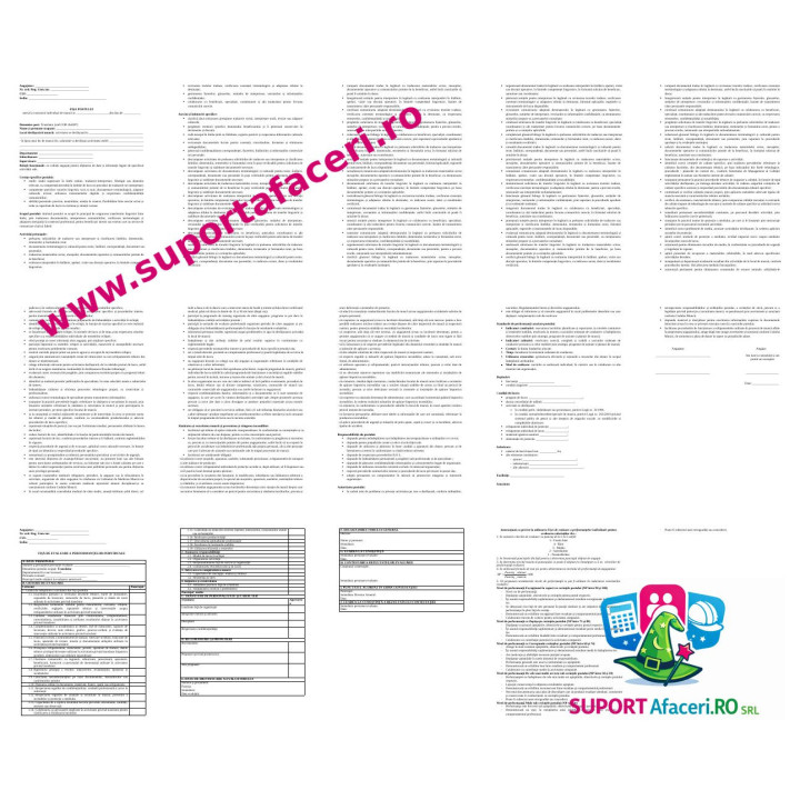 Fișa postului Translator – model editabil DOC