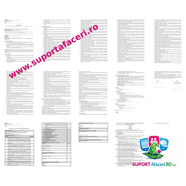 Fișa postului Laborant determinări geologice și geotehnice – model editabil DOC