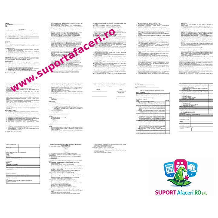 Fișa postului Asamblator-montator profile aluminiu și geam termopan – model editabil DOC