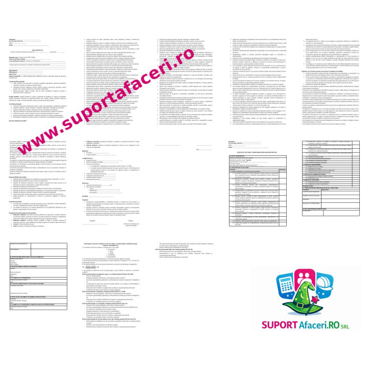 Fișa postului Vopsitor – model editabil DOC