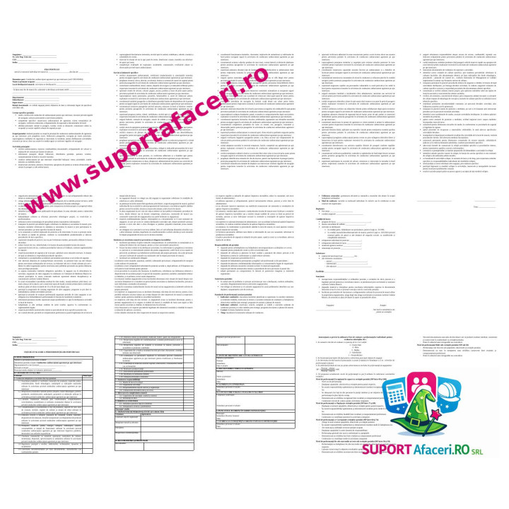 Fișa postului Conducător ambarcațiuni agrement pe ape interioare – model editabil DOC
