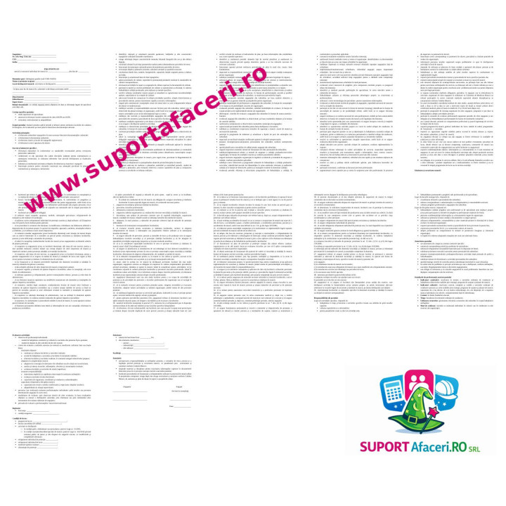 Fișa postului Subinginer geodez – model editabil DOC