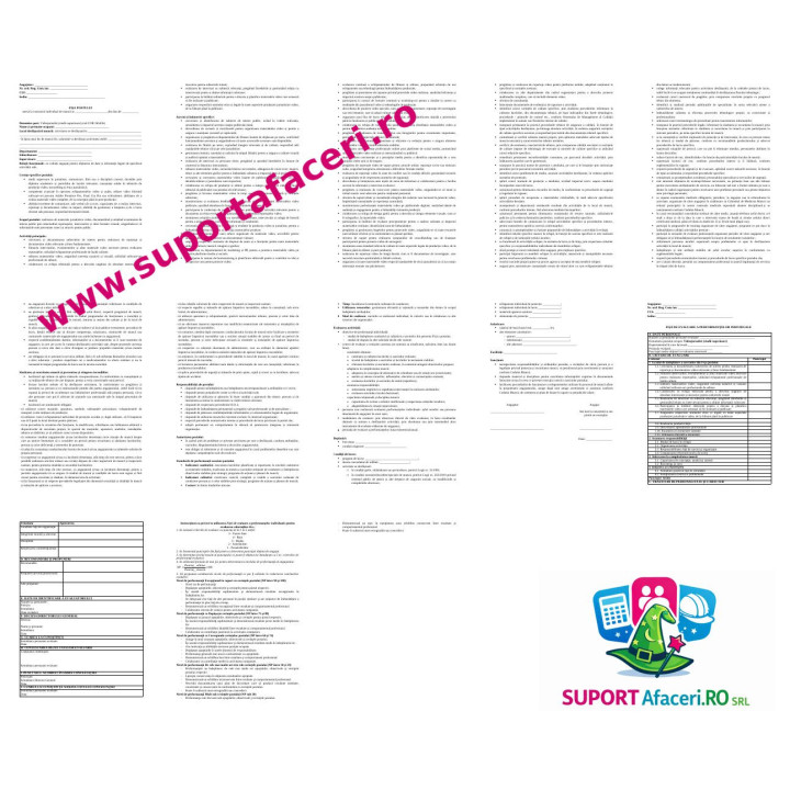 Fișa postului Videojurnalist (studii superioare) – model editabil DOC