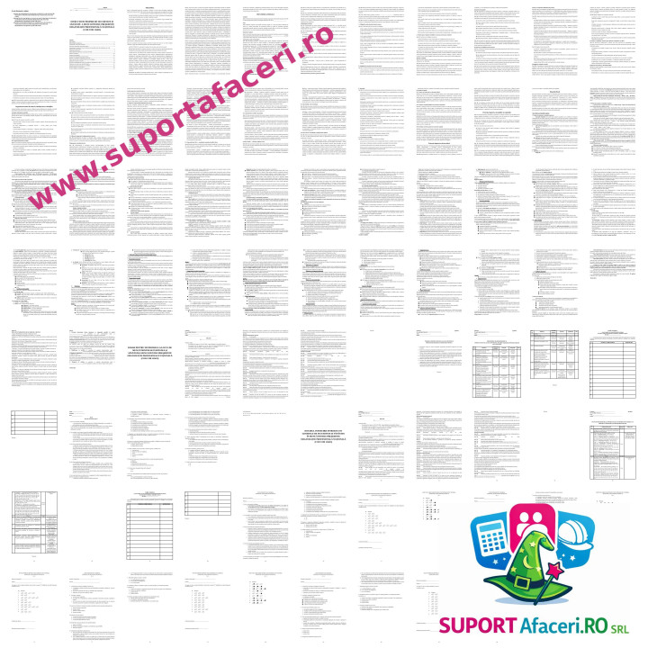 Instrucțiuni proprii SSM Președinte organizație profesională națională – model editabil DOC